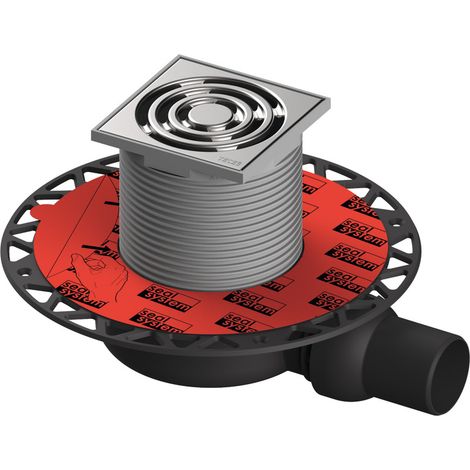 TECEdrainpoint S 111 Ablaufset, superflach, mit Seal System (1/4)