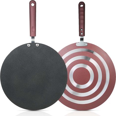 Poêle à frire antiadhésive, poêle à crêpes et à fruits, poêle Teppanyaki, poêle à crêpes grillées à la main (1/5)