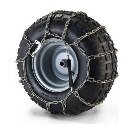 Coppia catene da neve 20'' trattorino originale CASTELGARDEN TC SD 108-118 cm