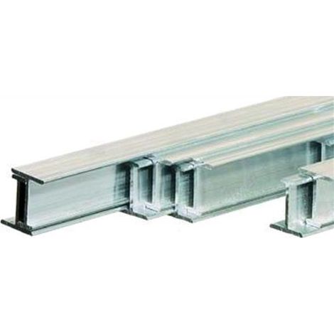 Profili/Binario Tende Balcone Alluminio Barra Mt.3 Art. R16 Cf.10Pz