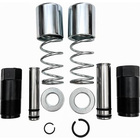 Kit complet corps de pompe grand et petit modèle avec ressorts, pièce détachée pour cric hydraulique roulant 3 et 4 tonnes, rechange pour garage (1/5)