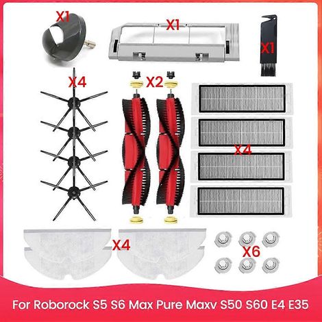 Pour S5 S6 Max Pure Maxv S50 S60 E4 E35 Robot Aspirateur pièce détachée (1/5)