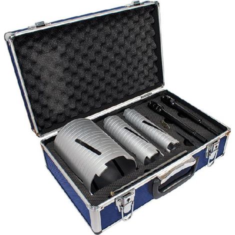 Mexco 7-Piece Slotted Dry Core Drill Kit for Masonry (1/3)