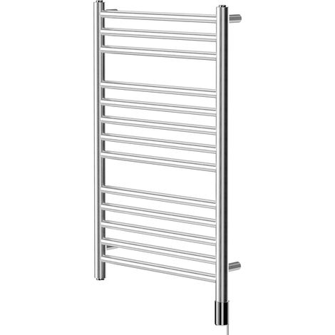Silves Stainless Steel 800mm x 500mm Electric Heated Towel Rail (1/5)