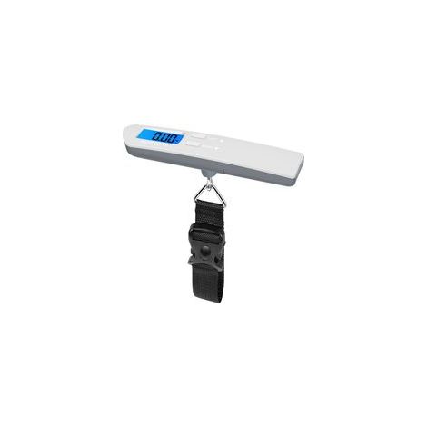 Balance numérique bleu-gris – Balance à bagages portable – Construction en plastique durable (1/5)
