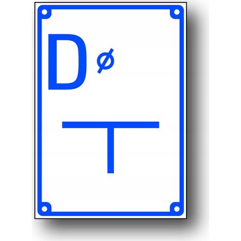 - PLACA DE DIRECCIÓN DE MEDIA PISTA - 140x200 TODW-3 SEÑAL Tablero PVC