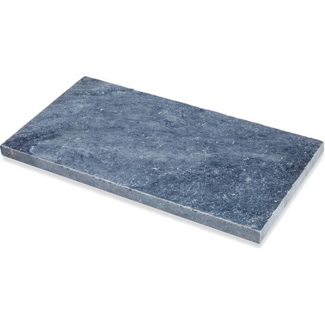 Pas japonais Rectangle Pierre d'Adana Gris Bleu 61x33x3 cm (à l'unité) - RO'MA NATURE