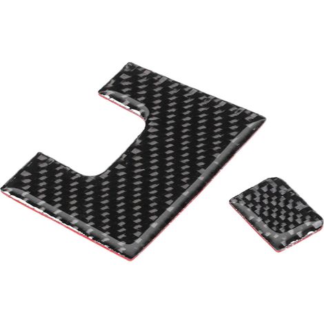 2Pcs Coque Carbone Poignée Boîte de Rangement Passager Compatible Nissan 350Z 2006-2009 Garniture Intérieure (1/4)