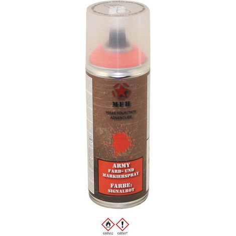 MFH - Military & Adventure 40354 Farbspray SIGNALROT RAL 2005 400 ml Signal-Rot 1 St. (B x H) 6.5 cm