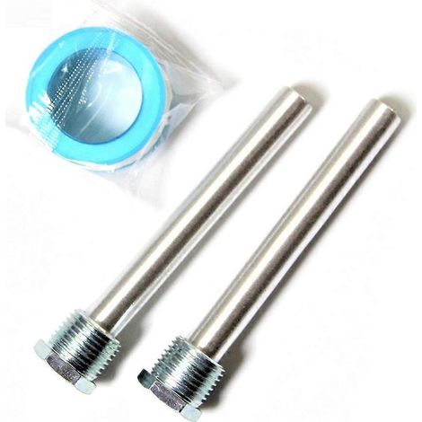 Lot de 2 anodes de chauffe-eau pour VR NPT 1/2 pouce avec ruban PTFE (1/5)