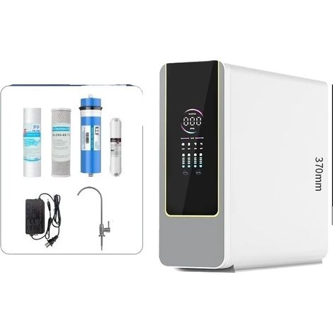 Filtre à eau, Osmose inverse, Débit élevé, 800G (1/2)