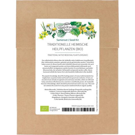 Plantes médicinales traditionnelles (bio) - Lot de 6 plantes médicinales européennes anciennes pour la maternelle (1/5)