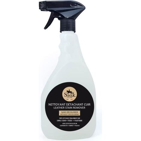 Potente Detergente Smacchiatore Sgrassante Pelle - SOFOLK - Spruzzatore 750ml (1/4)