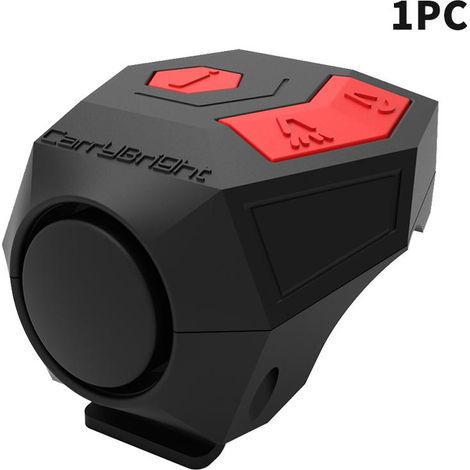 Klaxon de vélo, 120 dB, rechargeable, pour une signalisation sonore et une sécurité accrues à vélo.-AquaForge (1/5)