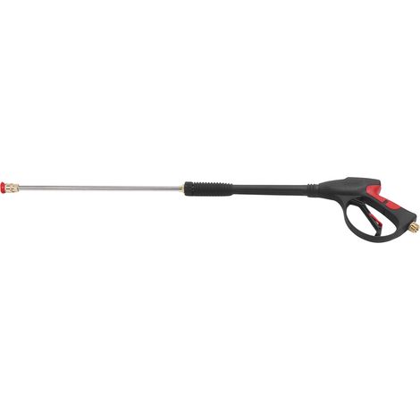 Pistolet de nettoyage haute pression 4000 PSI, tuyau de 8 mètres, kit aérographe automobile avec 5 embouts. (1/5)