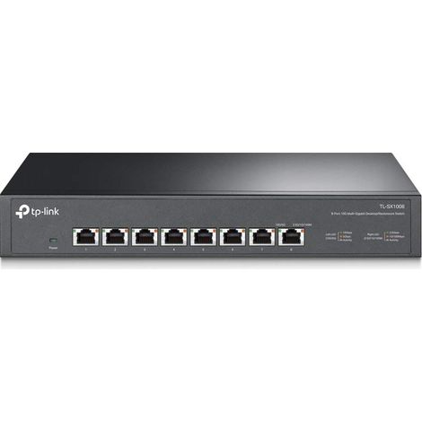TP-Link TL-SX1008 commutateur réseau Non-géré 10G Ethernet (100/1000/10000) 1U Noir