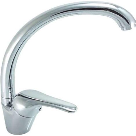 Grifo monomando Estonia en cromo 26 cm(alto)20,7 cm(largo) (1/2)
