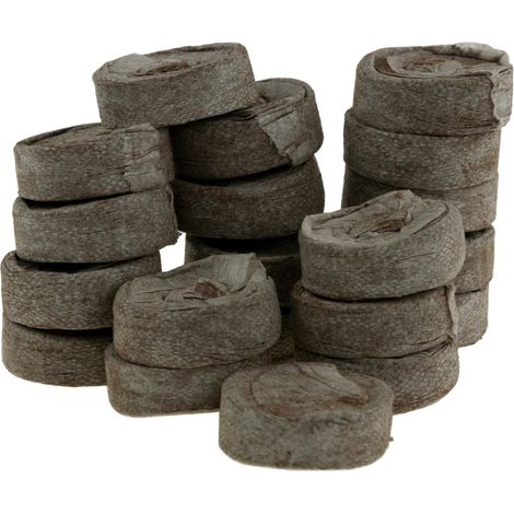 TG67344 Kokosfaser-Torfscheiben als Substrat für Keimung, Klonen und Aussaat, 20 Stück, 3,5 cm (1/5)