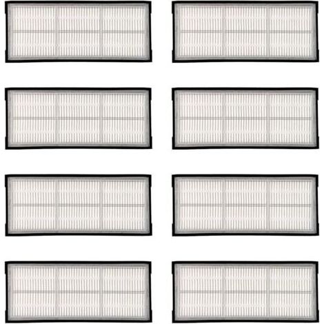 (8 pièces) Filtre HEPA pour Roborock S7 S7+ S7 MaxV S7 MaxV Plus S7 MaxV Ultra S8 Pro Ultra S8 S8+, kit accessoires de filtre pour (1/5)