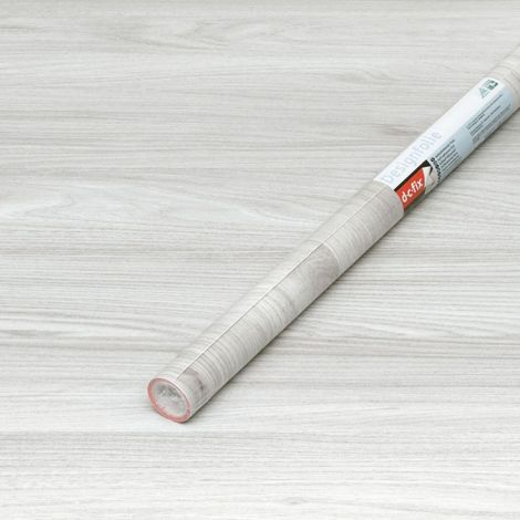 d-c-fix Pellicola Adesiva per mobili Sangallo grigio chiaro legno PVC plastica vinile impermeabile decorativa per cucina, armadio, porta carta rivestimento 90 cm x 2,1 m (1/6)