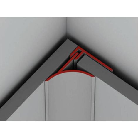 12 x PROFILO ANGOLO INTERNO A201  CM 300 NOCE