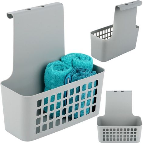 Panier suspendu pour portes, portes d'armoires, étagère de cuisine ou de salle de bain (1/5)