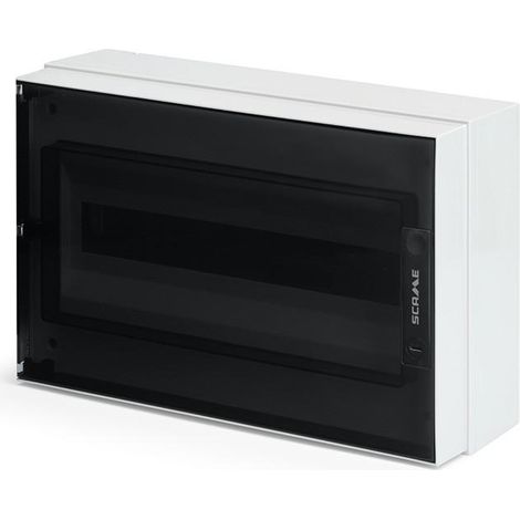 Scame centralino modulare parete ikona 18m din ip66 grigio 679.1018