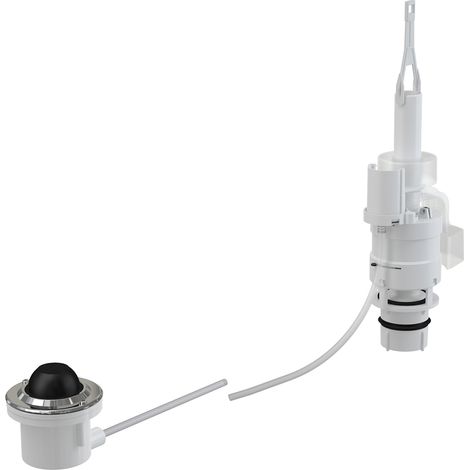 Alcadrain MPO12 Pneumatische Fernauslösung, Fußbetätigung, Metall, für Bodeneinbau (1/2)