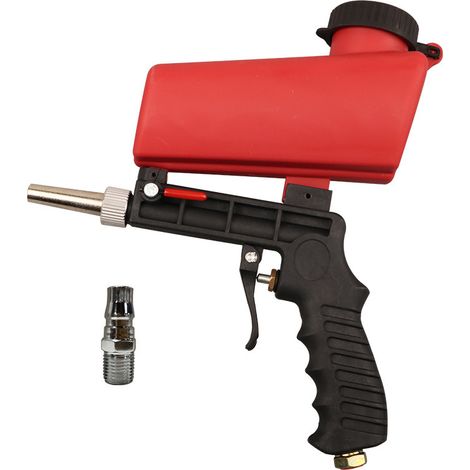 Sableuse Pneumatique Portable pour Compresseur - Pistolet de Nettoyage Industriel Ajustable (1/5)