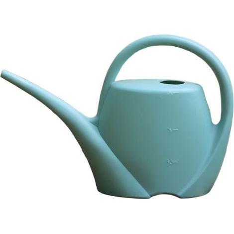 Regadera con boquilla larga, 3 L, 40 x 28 cm, Boquilla larga de 18 cm, Regadera de jardín, Regadera de interior, Regadera con boquilla estrecha (1/5)