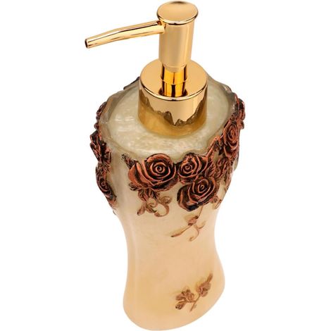 Portable Refillable Vacuum European Style Resin Pump Bottle (1/5)
