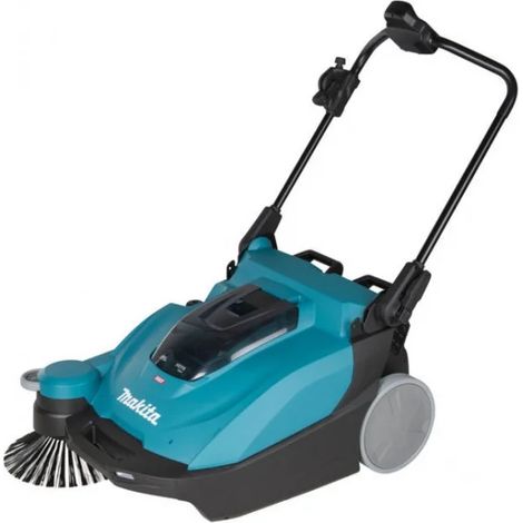 Makita – Balayeuse monobrosse 40V – Moteur Brushless – Largeur de travail 650 mm – Autonomie jusqu'à 480 min – Faible bruit 70 dB(A)