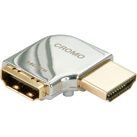 Adaptateurs LINDY CROMO HDMI Adapter 90degree Right Connector type AM to AF