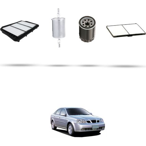 Kit tagliando 4 filtri compatibile con Chevrolet Optra 1.6 16v 80kw dal 2003 (1/5)