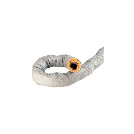 Conduit souple PVC isolé type CR pour VMC Ø160mm L=6m Atlantic
