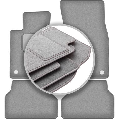 Tappetini auto grigi per: BMW Serie 5 E60 berlina (2003-2010)