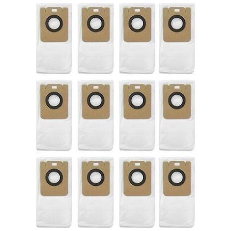 12 Dust Bags for Xiaomi Dreame Bot D10 Plus Rls3d Vacuum Cleaner (1/4)