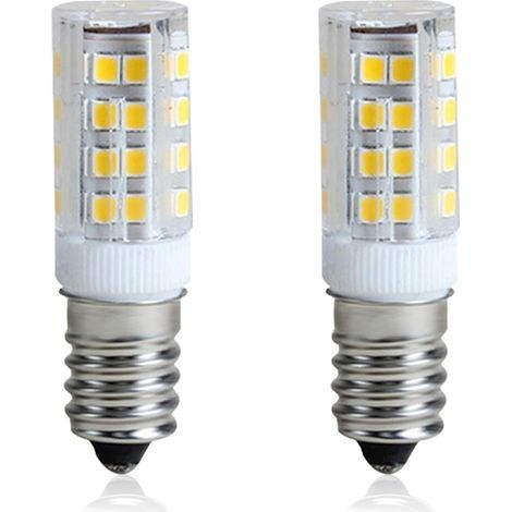 Ampoules LED E14 5W Économiques et Écologiques, Équivalent 60W Halogène, Blanc Chaud 3000K, 820 Lumens, Sans Scintillement, Non-Dimmable, Idéal pour Réfrigérateur et Machine à Coudre, (1/5)