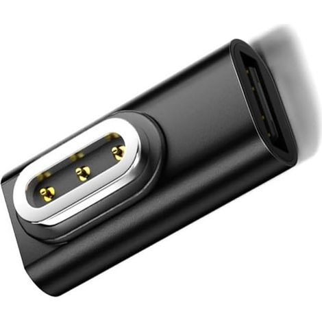 Magnetic Adapter for Rokid AI Smart Glasses, Charging Adapter Compatible Portable Device Accessories (Black) (1/5)