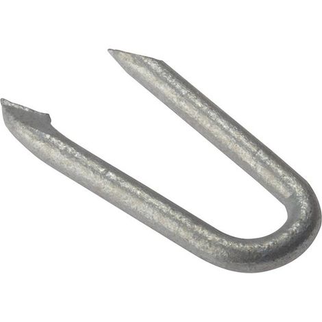 ForgeFix 500NLNS40GB Netting Staple Galvanised 40mm Bag Weight 500g FORNS40GB500 (1/3)