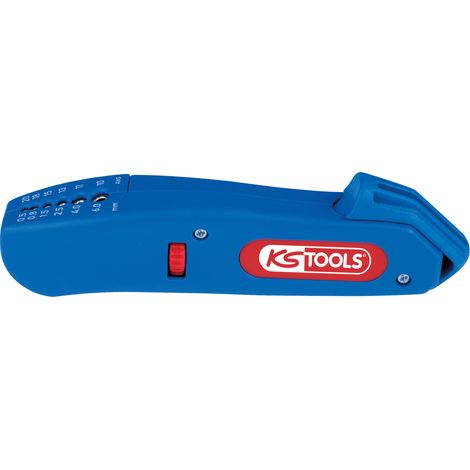 KS Tools Abmantelungsmesser, 0,5-6,0 mm², zum Abmanteln aller gängigen Rundkabel