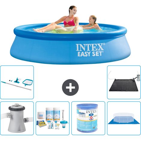 Intex Piscine Easy Set Ronde - 244x61 cm - 7-pièces S40800 (1/5)