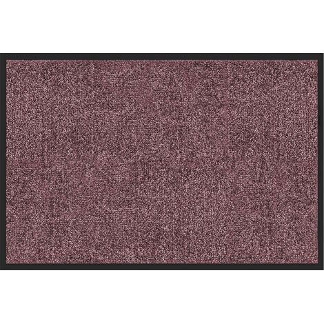 Tapis de Porte, Paillasson d'entrée, Rhine, Lila, 200 x 200 cm