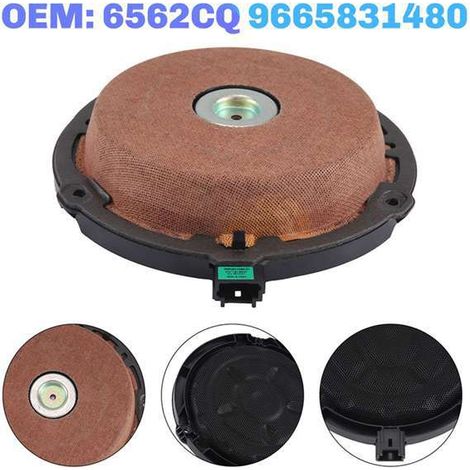 1 couleur : voir photo. Matériau : ABS 6562CQ 9665831480. Caisson de basses pour portière de voiture. (1/5)