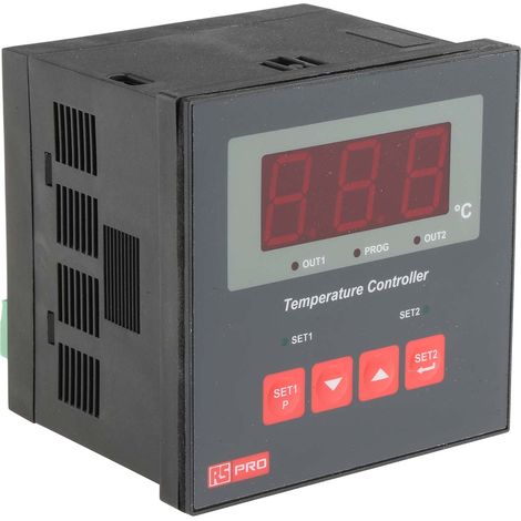 Contrôleur de température Marche/Arrêt, 230 V c.a., 1 sortie Relais1 entrée thermocouple, 96 x 96mm ( Prix pour 1 ) (1/3)