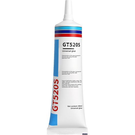 Colle extra forte pour bijoux 60ml – Transparente, étanche, inclut pince à épiler, pour pierres, perles et travaux manuels, adhésion précise (1/5)