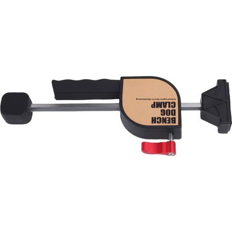 Serre-joint d'établi, 2 pièces, trous pour établi, éléments de serrage, vis réglable de 19 mm (1/5)