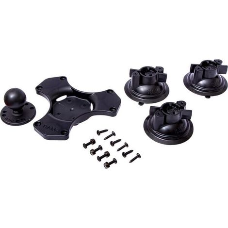 Twist-Lock Dreifach-Saugnapfboden'Größe C / 1,5 "Kugel RAM RAMC365224 (1/2)
