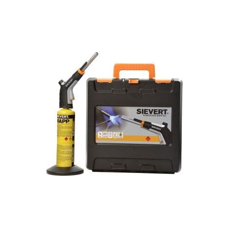 SIEVERT Powercase Lötset - Mapp Gas 2,2 kW - 253521