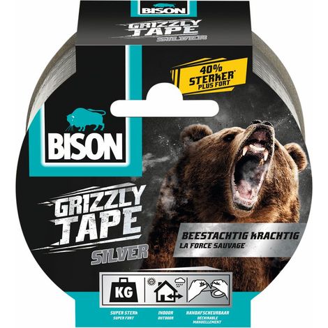 Ruban adhésif bison grizzly tape adhésif fort résistant eau
